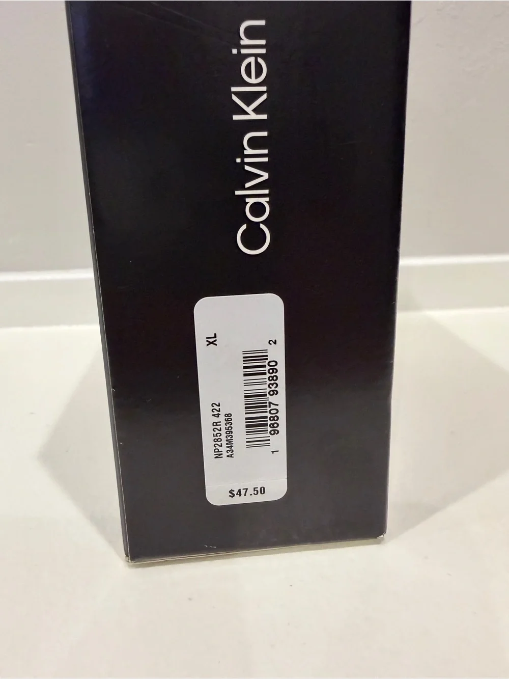 Calvin Klein Men's Microfiber Boxer Briefs - Black, White & Blue (3 Pack)